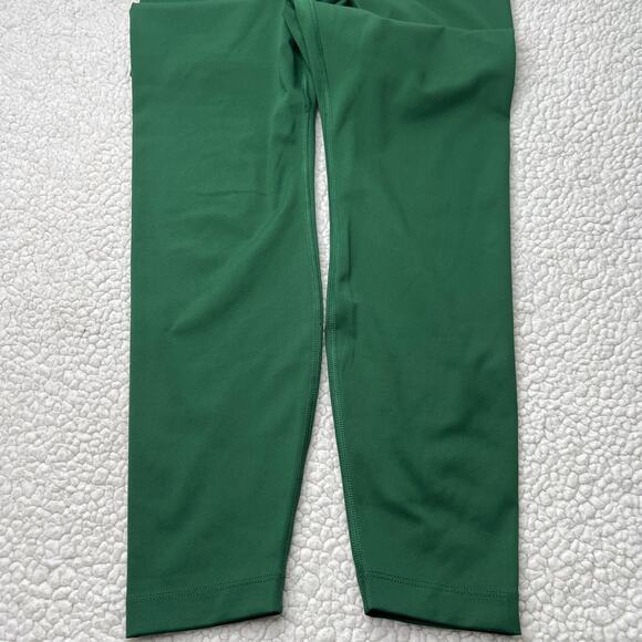 Nike Dri Fit Christmas Green Warm Up Leggings Medium - Picture 3 of 8
